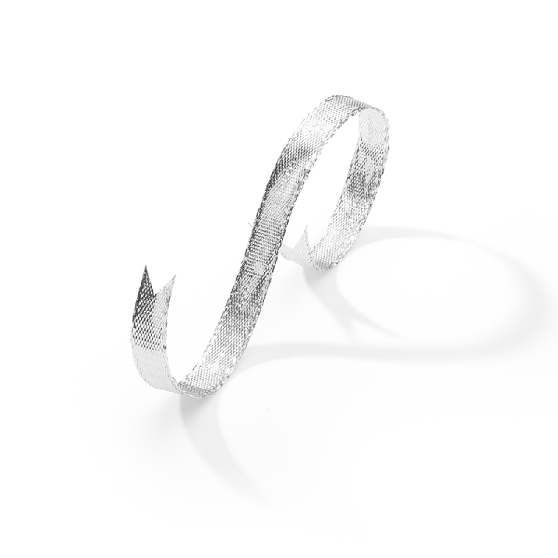 FITA ARAMADA METALIZADA BRILHO 10MM - FIRAL