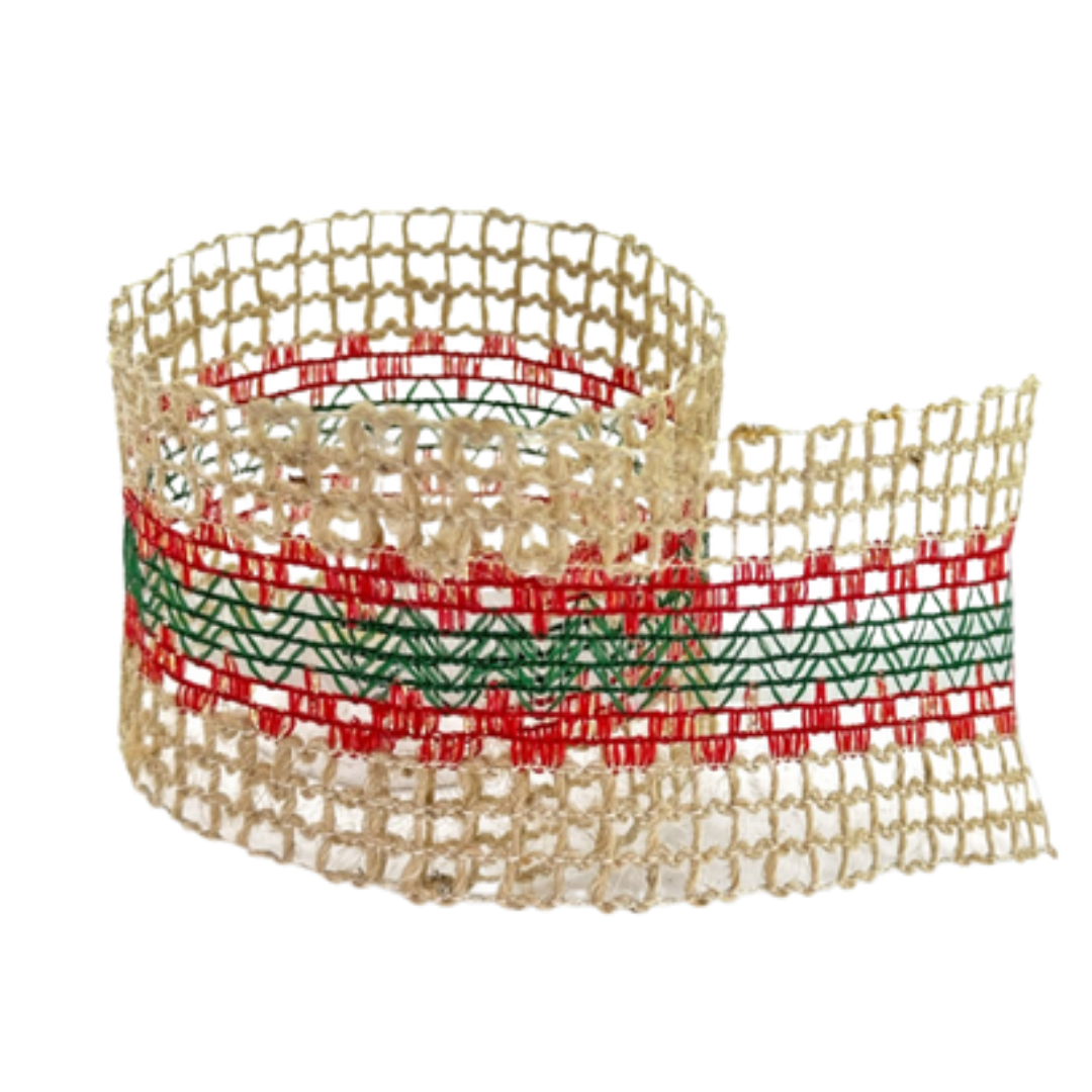 FITA DE JUTA ARAMADA COM METALIZADO GIZ - FIRAL