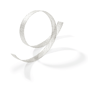 FITA ARAMADA METALIZADA  LUNA DE 15MM/9.15M