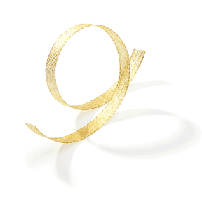 FITA ARAMADA METALIZADA  LUNA DE 15MM/9.15M