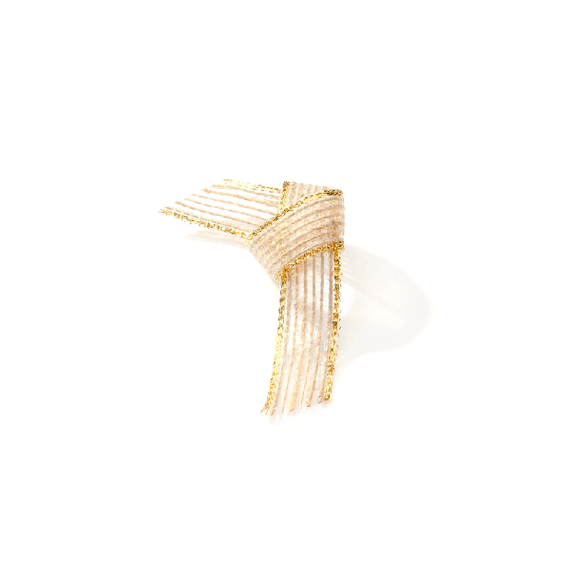 FITA JUTA COM BORDA METALIZADA  JOIA - FIRAL