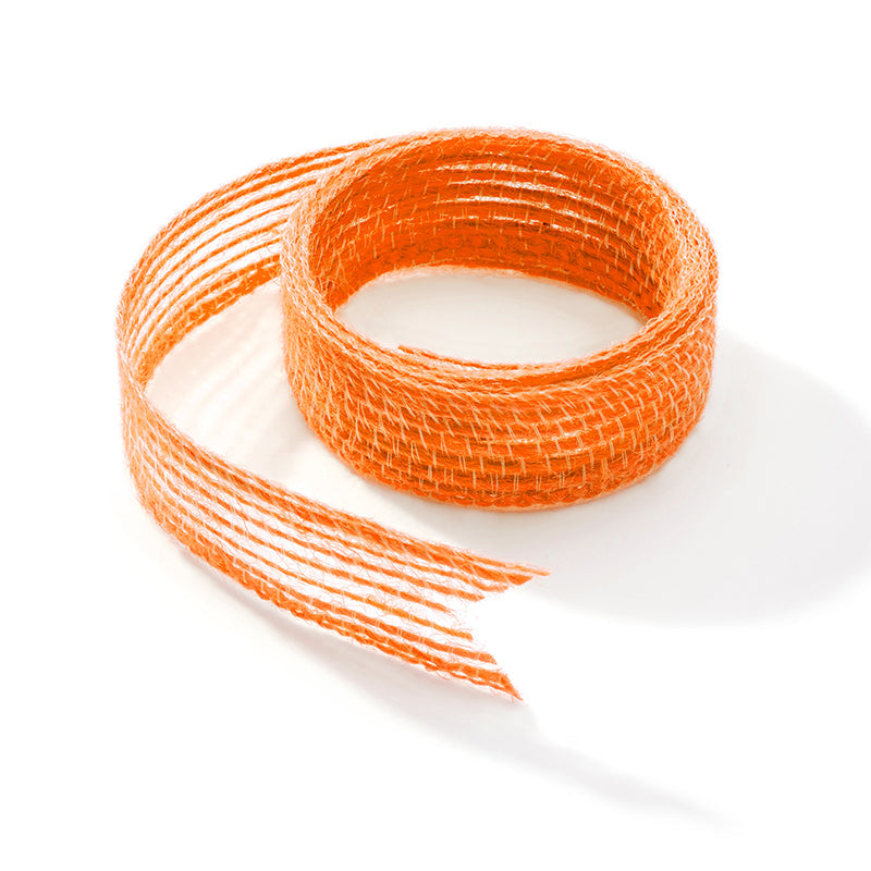 FITA DE JUTA COLORIDA FLORES - FIRAL