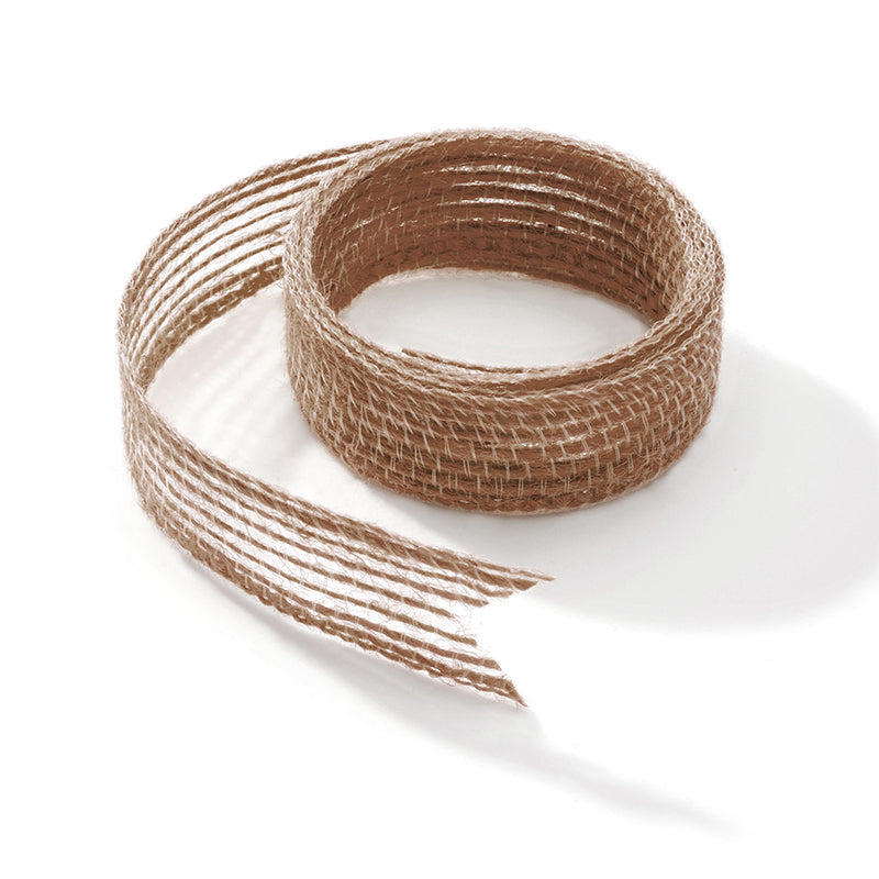 FITA DE JUTA COLORIDA FLORES - FIRAL