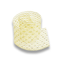 TELA ARAMADA CRISTAL COM FIO METALIZADO - FIRAL